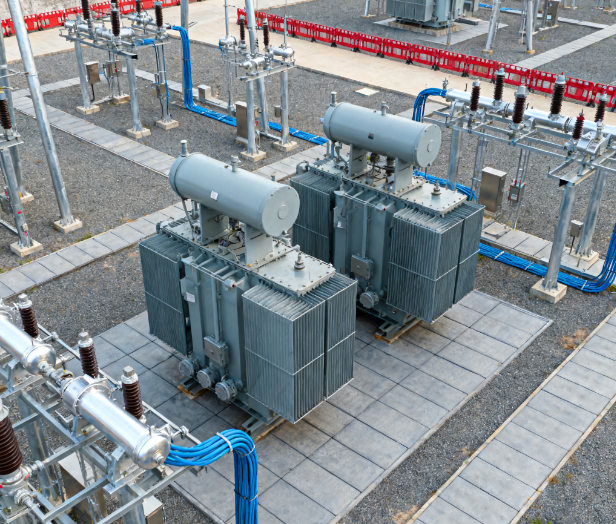 电力变电站设备全景